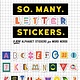 Workman Publishing Company So. Many. Letter Stickers.