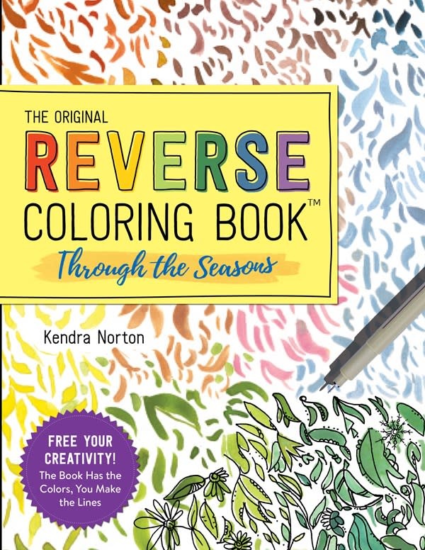 Workman Publishing Company The Reverse Coloring Book™: Through the Seasons