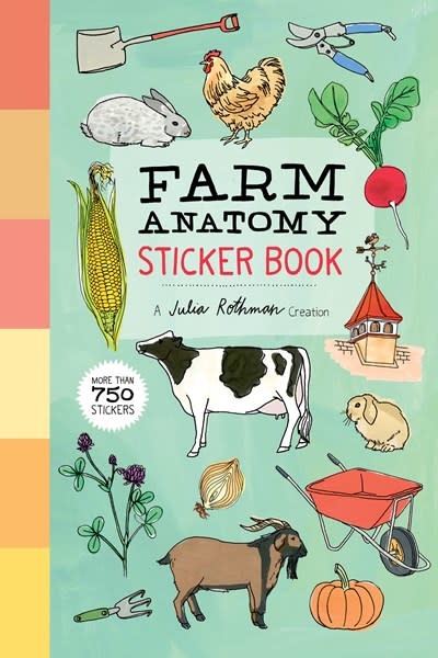 Storey Publishing, LLC Farm Anatomy Sticker Book