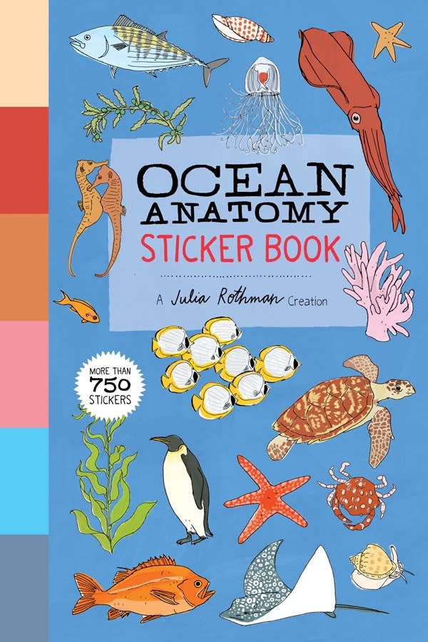 Storey Publishing, LLC Ocean Anatomy Sticker Book