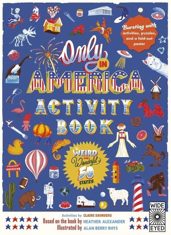 Wide Eyed Editions Only in America Activity Book