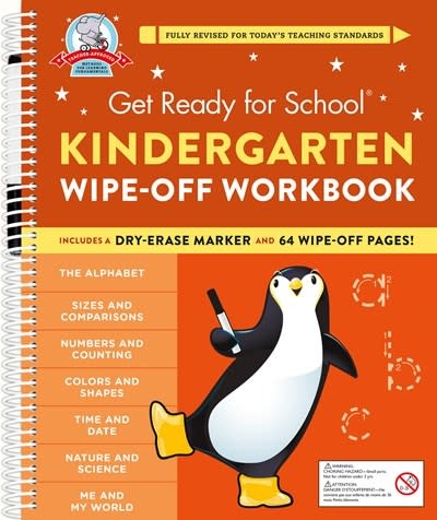 Black Dog & Leventhal Get Ready for School: Kindergarten Wipe-Off Workbook