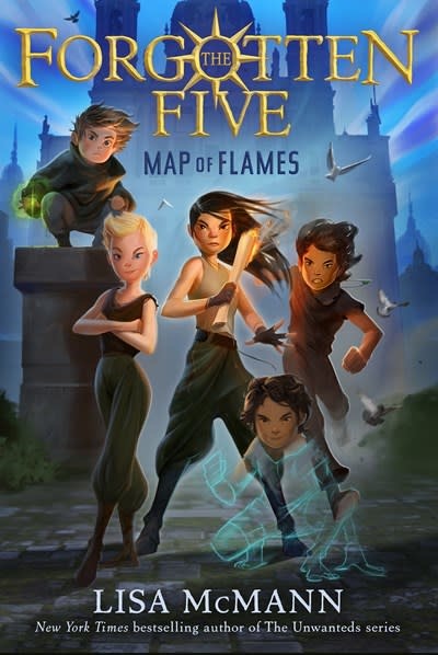 G.P. Putnam's Sons Books for Young Readers Map of Flames (The Forgotten Five, Book 1)