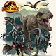 Random House Books for Young Readers Jurassic World Dominion: Dinosaurs in the Wild! (Step-Into-Reading, Lvl 3)