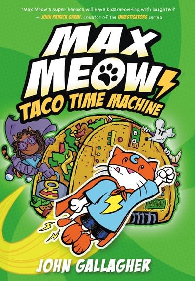 Random House Books for Young Readers Max Meow #4 Taco Time Machine