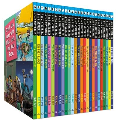 Random House Books for Young Readers A to Z Mysteries Boxed Set: Every Mystery from A to Z!