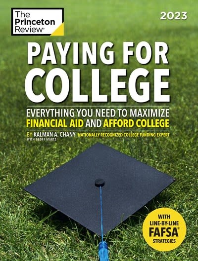 Princeton Review Paying for College, 2023