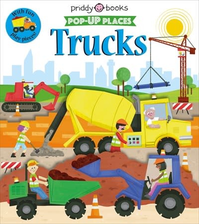Priddy Books US Pop-Up Places Trucks