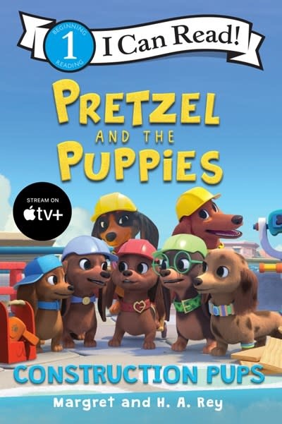 Clarion Books Pretzel and the Puppies: Construction Pups (I Can Read!, Lvl 1)