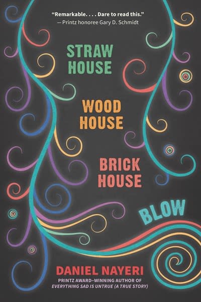 Candlewick Straw House, Wood House, Brick House, Blow