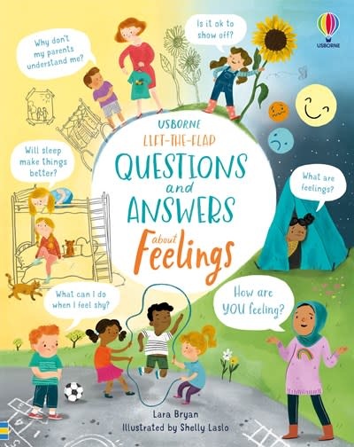 Usborne Lift-the-Flap Questions and Answers About Feelings (IR)