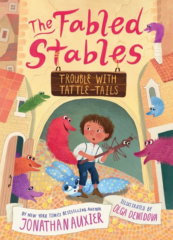 Amulet Paperbacks The Fabled Stables #2 Trouble with Tattle-Tails