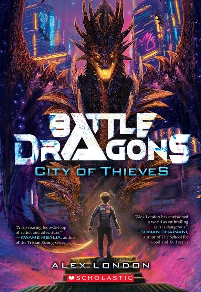 Scholastic Inc. Battle Dragons #1 City of Thieves