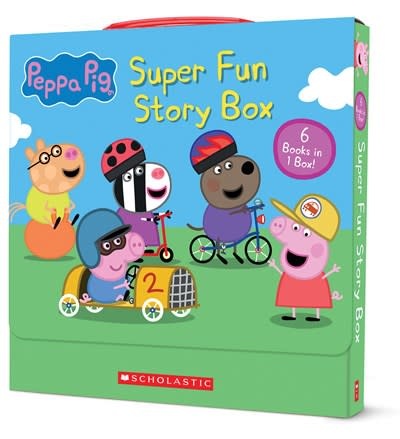 Scholastic Inc. Peppa Pig: Super Fun Story Box (6 Books)