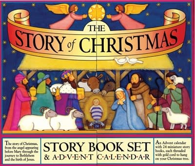 Workman Publishing Company The Story of Christmas Story Book Set and Advent Calendar