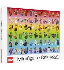 Chronicle Books LEGO Minifigure Rainbow 1000-Piece Puzzle