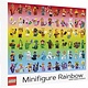 Chronicle Books LEGO Minifigure Rainbow 1000-Piece Puzzle