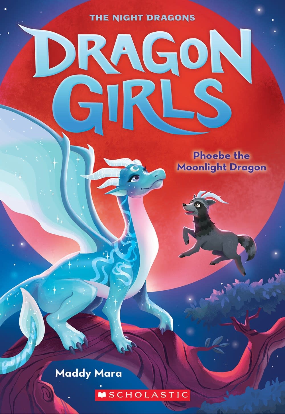 Scholastic Paperbacks Dragon Girls #8 Phoebe the Moonlight Dragon