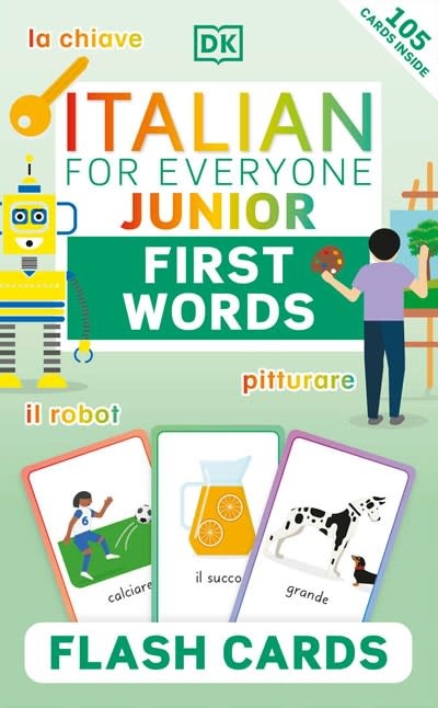 DK Children Italian for Everyone Junior First Words Flash Cards