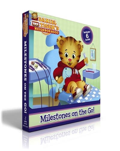 Simon Spotlight Daniel Tiger's Neighborhood: Milestones on the Go! (6-Book Boxed Set)