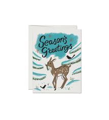 Winter Deer Holiday Greeting Card (Box of 8)