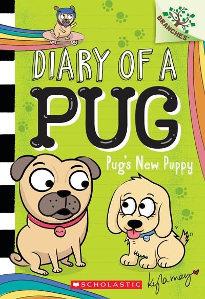 Scholastic Inc. Diary of a Pug #8 Pug's New Puppy