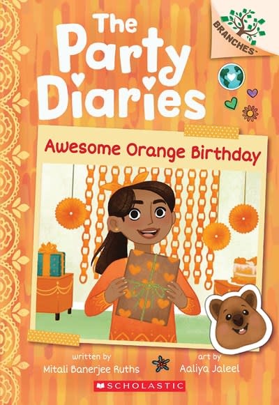 Scholastic Inc. The Party Diaries #1 Awesome Orange Birthday (A Branches Book)