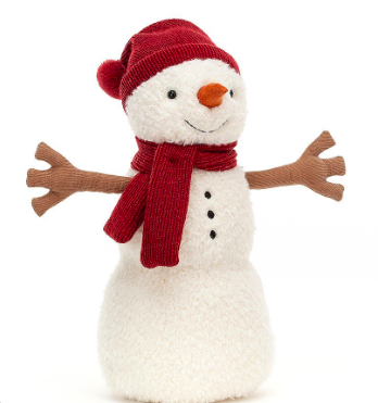 Jellycat Teddy Snowman (Medium Plush)