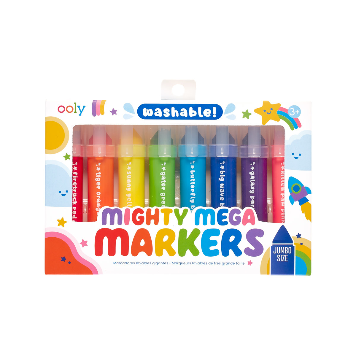 Ooly Mighty Mega Markers (Set of 8)