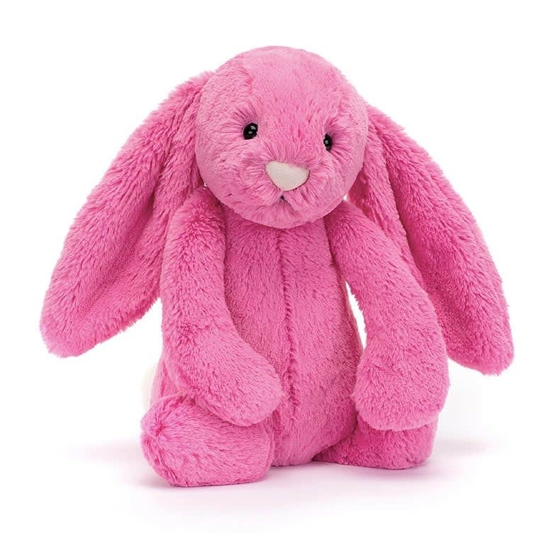 Jellycat Bashful Hot Pink Bunny (Medium Plush)