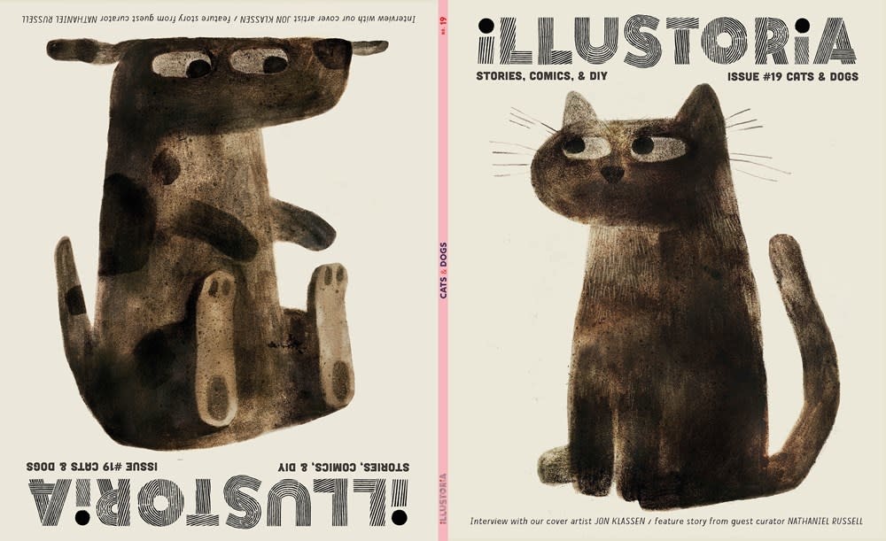 Illustoria Magazine Illustoria: For Creative Kids and Their Grownups: Cats & Dogs