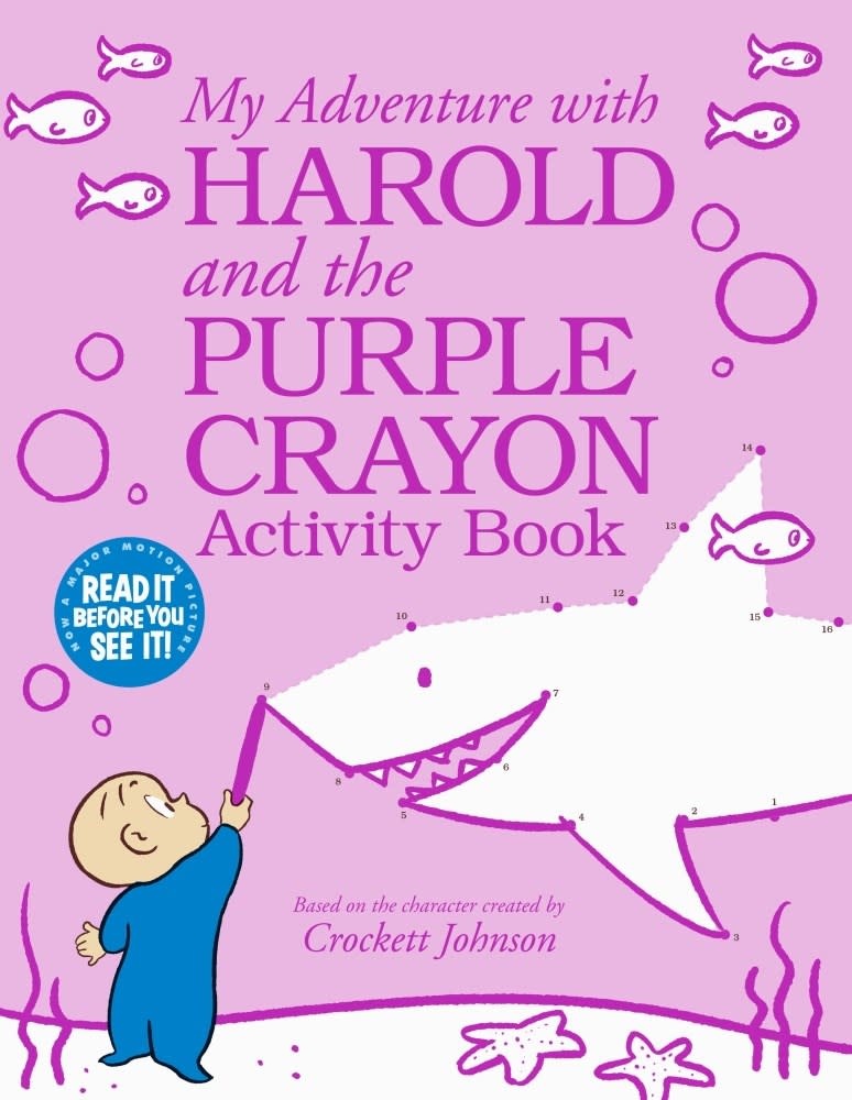 HarperFestival My Adventure with Harold and the Purple Crayon (Activity Book)