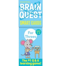 Workman Publishing Company Brain Quest For Threes Smart Cards Revised 5th Edition