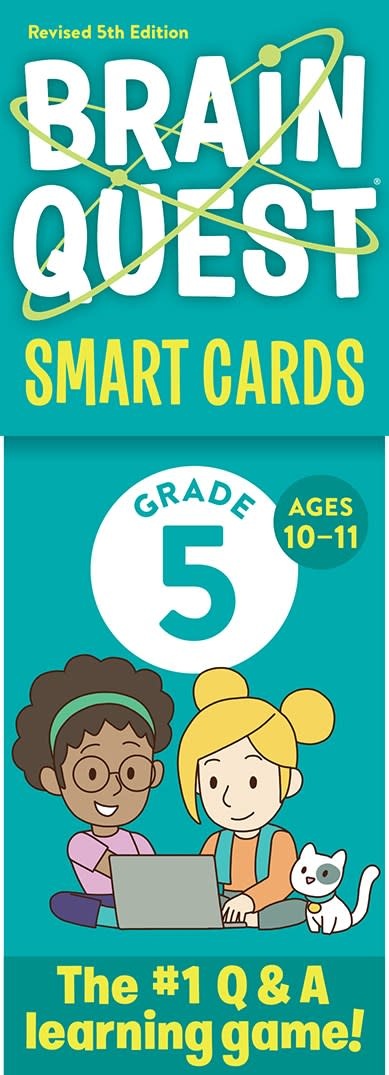 Workman Publishing Company Brain Quest 5th Grade Smart Cards Revised 5th Edition