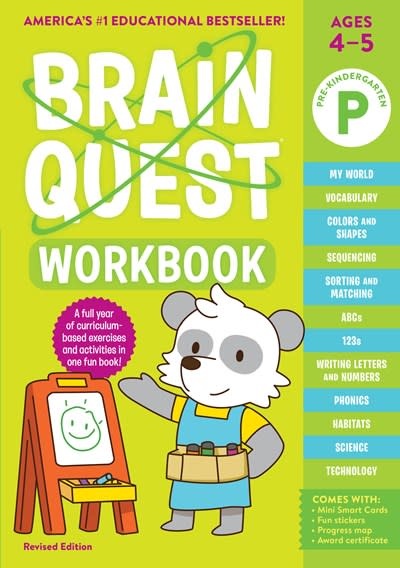 Workman Publishing Company Brain Quest Workbook: Pre-K Revised Edition
