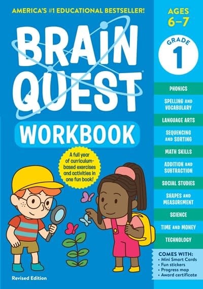 Workman Publishing Company Brain Quest Workbook: 1st Grade Revised Edition