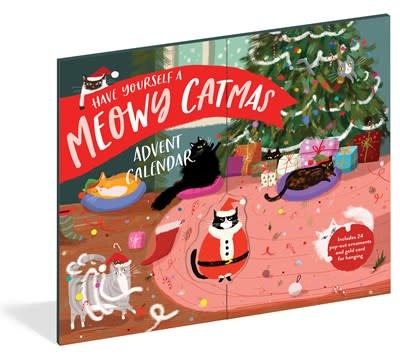 Workman Publishing Company Have Yourself a Meowy Catmas Advent Calendar