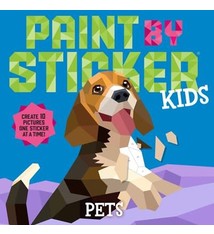 Workman Publishing Company Paint by Sticker Kids: Pets