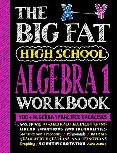 Workman Publishing Company The Big Fat High School Algebra 1 Workbook