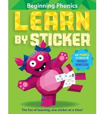 Workman Publishing Company Learn by Sticker: Beginning Phonics