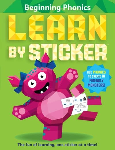 Workman Publishing Company Learn by Sticker: Beginning Phonics