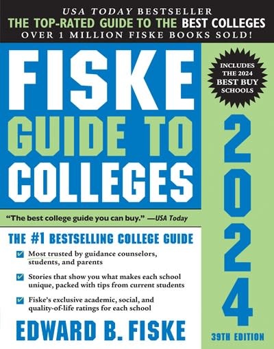 Sourcebooks Fiske Guide to Colleges 2024