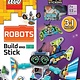 Sourcebooks Wonderland LEGO(R) Books Build and Stick: Robots