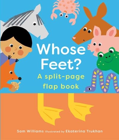 Boxer Books Whose Feet?: A Mix-and-Match flap book