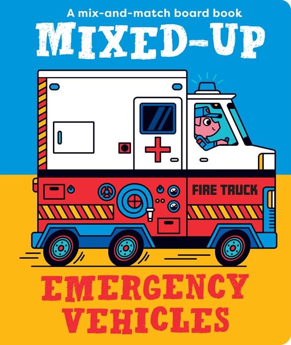 Boxer Books Mixed-Up Emergency Vehicles