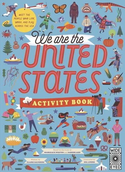 Wide Eyed Editions We Are the United States Activity Book