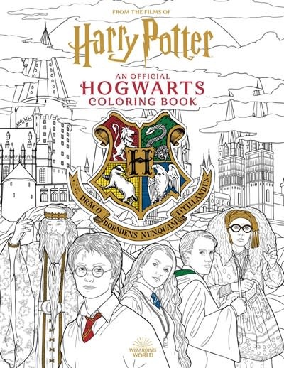 Insight Editions Harry Potter: An Official Hogwarts Coloring Book