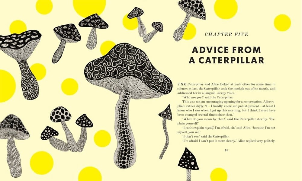 Lewis Carroll's Alice's Adventures in Wonderland With Artwork by Yayoi