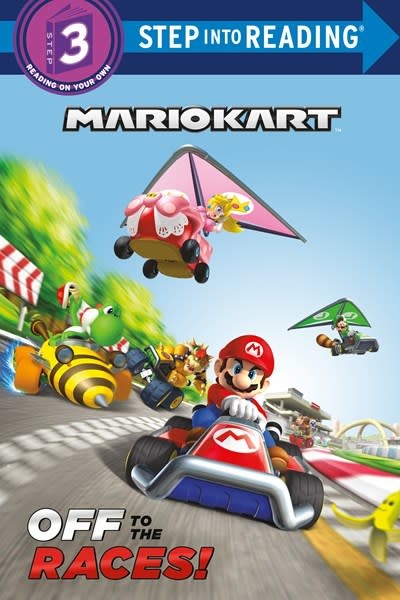 Random House Books for Young Readers Nintendo Mario Kart: Off to the Races (Step-into-Reading, Lvl 3)