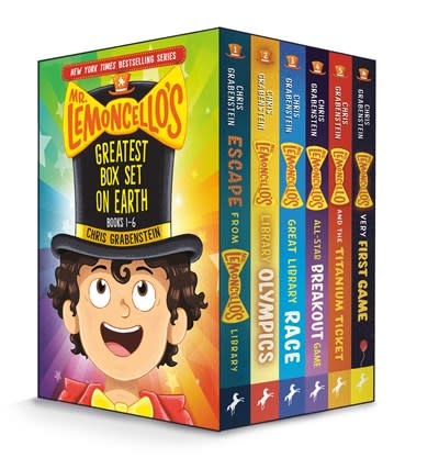 Yearling Mr. Lemoncello's Greatest Box Set on Earth: Books 1-6